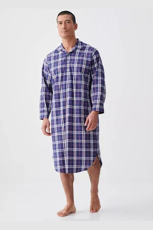 British Boxers Cotton Check Nightshirt