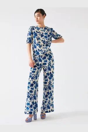 L.K. Bennett Brielle Silk Trousers