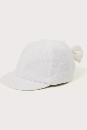 Monsoon Baby Bow Cotton Baseball Cap