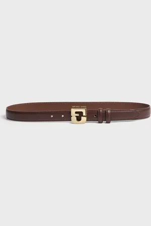 Gerard Darel Le Lauren Skinny Leather Belt