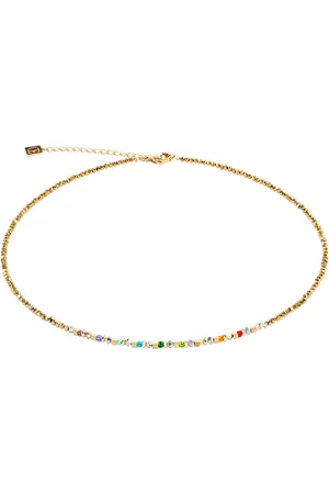COEUR DE LION Golden Whisper Rainbow Necklace, Multi