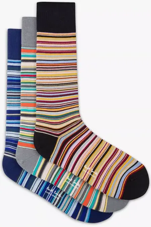 Paul Smith Signature Stripe Socks, Pack of 3, One Size