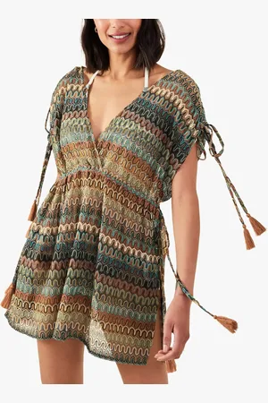 Accessorize Crochet Tassel Kaftan