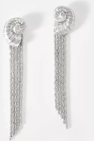mint&berry Shell Drop Earrings