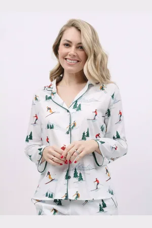 Cyberjammies Whistler Ski Print Pyjama Top