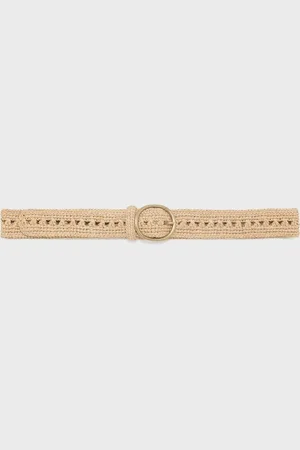 Gerard Darel Erika Raffia Belt