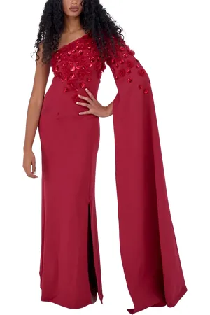 RAISHMA Amira One-Shoulder Gown