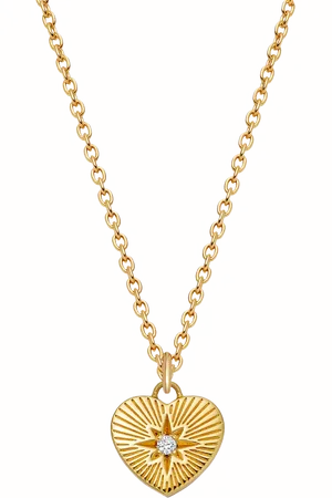 ASTLEY CLARKE Biography Heart Pendant Necklace