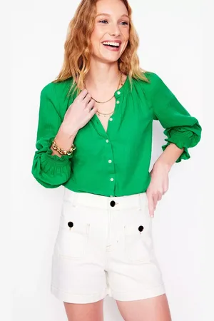 Boden Evie Double Cloth Top
