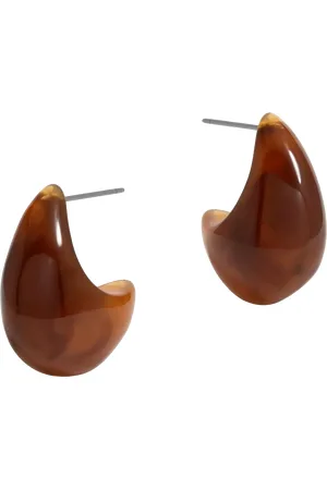 Jon Richard Resin Dome Earrings