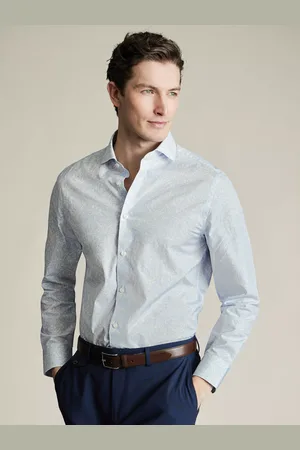 Charles Tyrwhitt Slim Fit Floral Print Cotton Shirt
