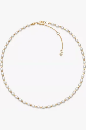 ASTLEY CLARKE Stilla Pearl and Bead Choker Necklace