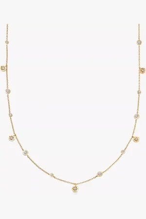 ASTLEY CLARKE Celestial North Star White Sapphire Station Necklace