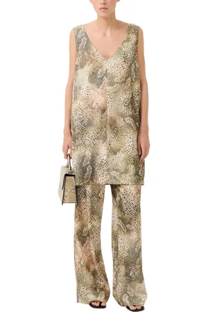 Gestuz Santi Snake Print Mini Dress