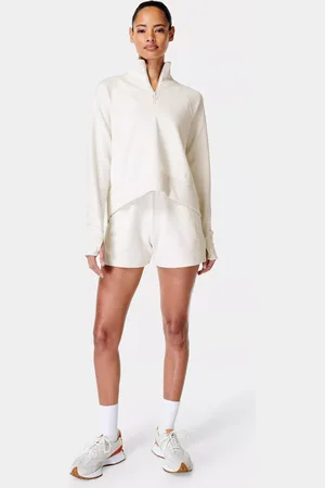 Sweaty Betty Revive Rib Half Zip Sweatshirt