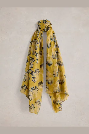 White Stuff Sundance Cotton Blend Scarf