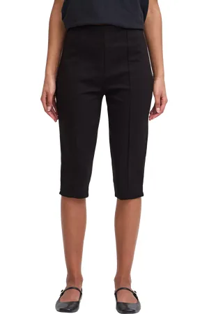 Ichi Simonse Slim Capri Trousers