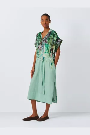 John Lewis Wild Bloom Cotton Blend Dress