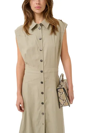 Gestuz GZizza Sleeveless Midi Shirt Dress