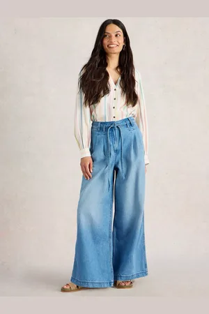 White Stuff Whtie Stuff Sasha Wide Leg Jeans