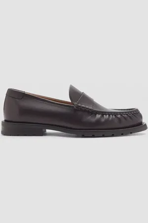 MANGO Leather Laofers