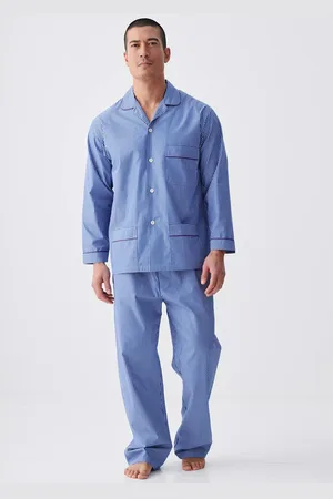 British Boxers Stow Cotton Pyjama Set