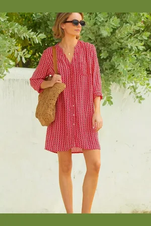 ASPIGA Mila Geometric Print Shirt Tunic