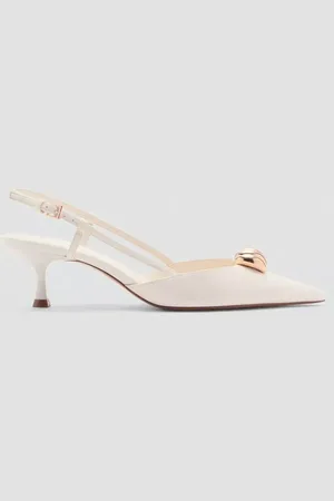 MANGO Imagine Slingback Pointed Heeled Courts