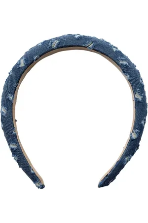 Numph Kyle Textured Denim Headband