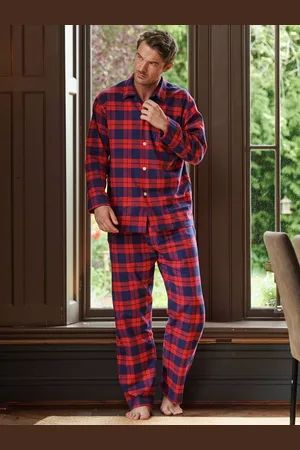 British Boxers Tartan Brushed Cotton Pyjamas