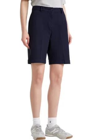 Benetton Regular Shorts with Turn-Up