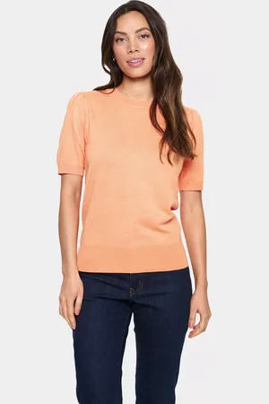 Saint Tropez Mila Short Sleeve Jumper