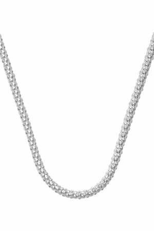 Nina B Unisex Chunky Popcorn Chain Necklace