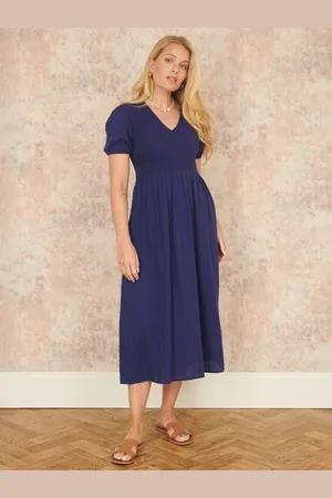 Yumi Cotton Midi Dress
