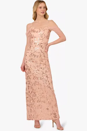 Adrianna Papell Papell Studio Sequin Maxi Dress