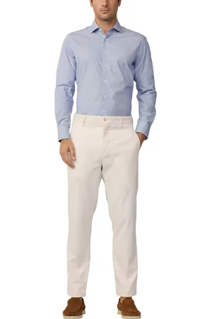 Hackett Cotton Tailored Fit Stripe Shirt