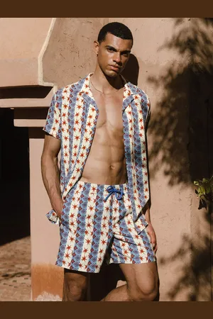Chelsea Peers Stars & Stripes Print Swim Shorts