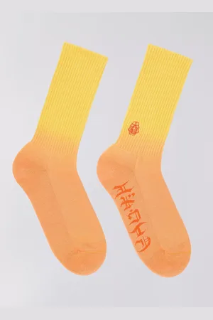 Edwin Dip Dye Cotton Blend Crew Socks