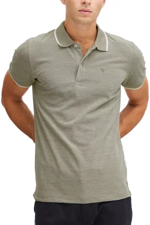 Casual Friday Tristan Cotton Regular Fit Two Tone Polo Shirt