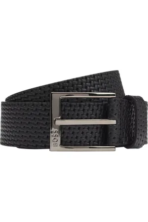 HUGO BOSS BOSS Woven Leather Belt