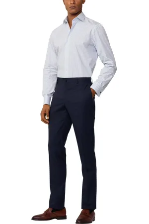 Hackett Cotton Classic Fit Stripe Shirt