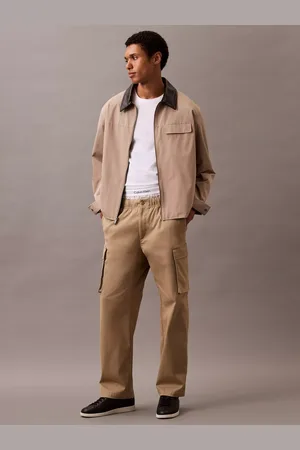 Calvin Klein Jeans Straight Fit Cargo Trousers