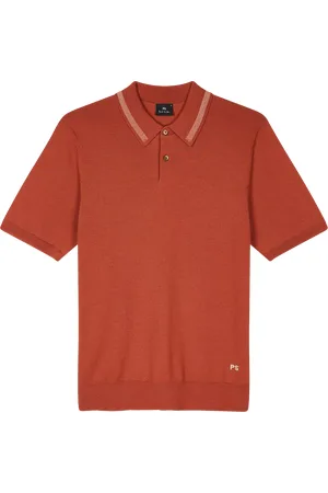 Paul Smith PS Merino Wool Regular Fit Short Sleeve Polo Shirt