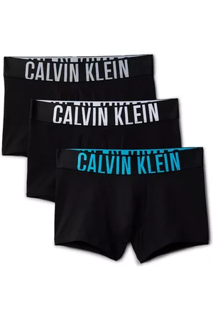 Calvin Klein Intense Power Waistband Trunks, Pack of 3