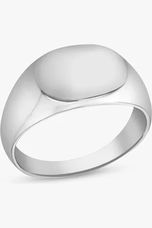 IBB Personalised Unisex Oval Signet Ring