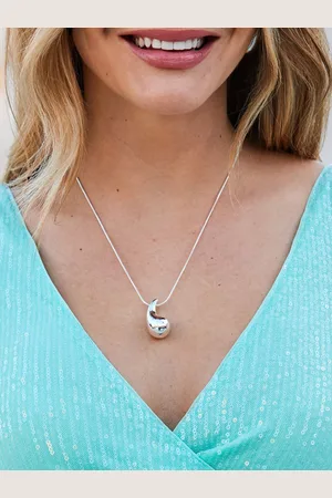 Sosandar Teardrop Pendant Necklace