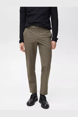 MANGO Due Slim Fit Performance Trousers