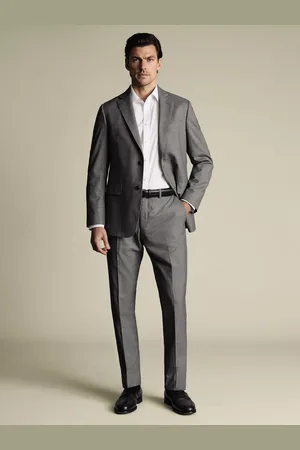 Charles Tyrwhitt Wool Slim Fit Suit Trousers