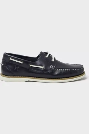 J.Crew Leather Lace Up Deck Shoes