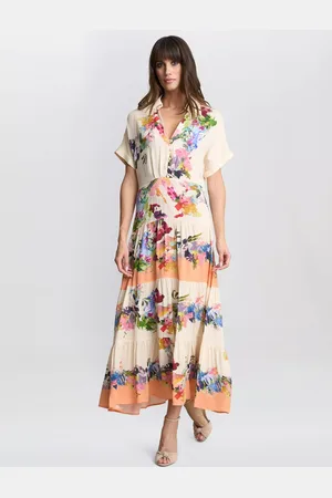 Gina Bacconi Sarah Floral Shirt Dress